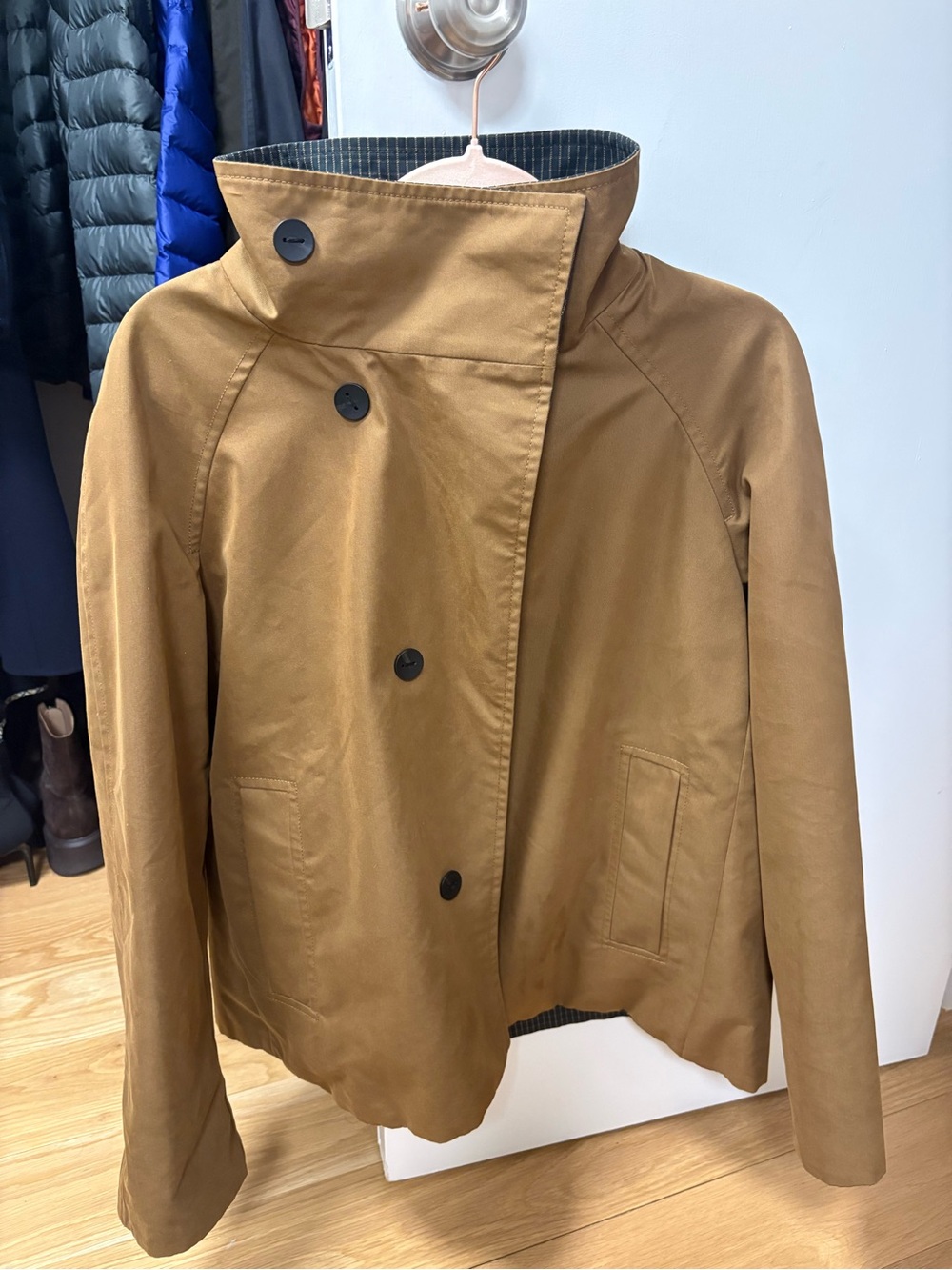Reversible Oversized Cropped Trench (never worn)